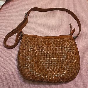 Very good condition, Vintage Wooden style Cossbody bag.